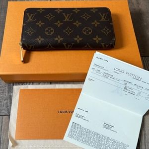 Louis Vuitton Monogram Zippy wallet